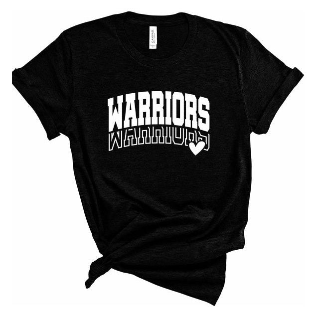 Warriors Heart Softstyle Gameday Graphic Tee