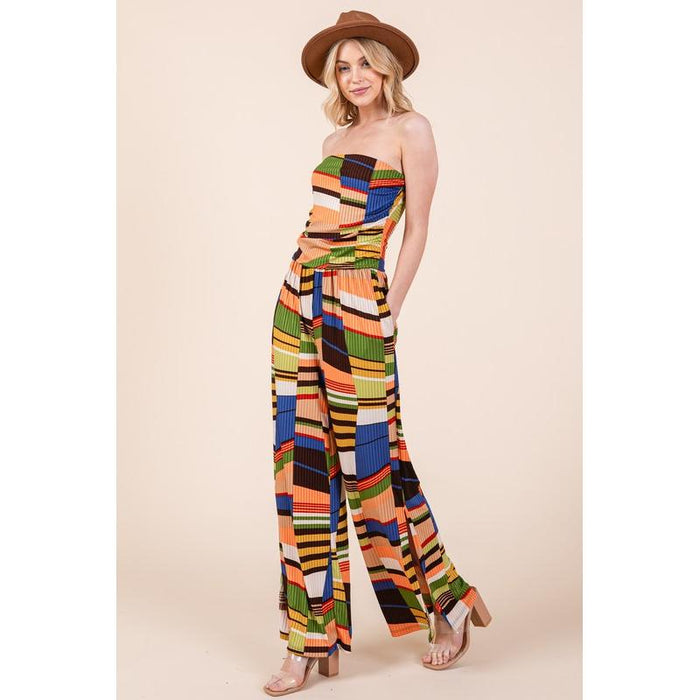 Wide Leg Jumpsuit with Pockets