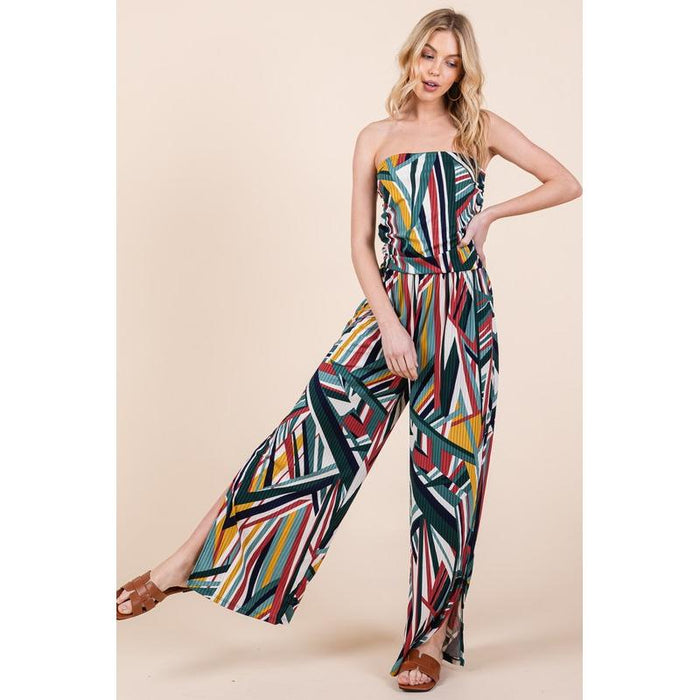 Wide Leg Jumpsuit with Pockets