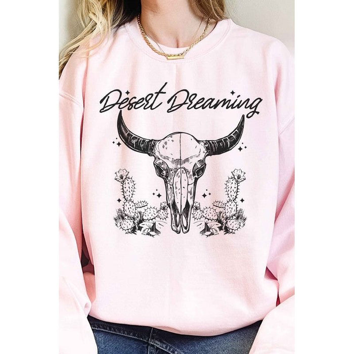 Desert Dreaming Western Oversized Sweatshirt