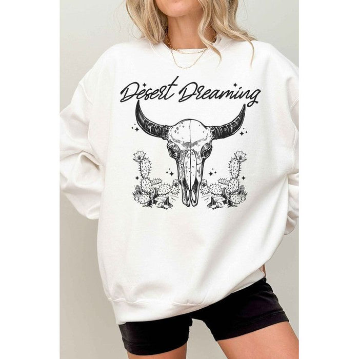 Desert Dreaming Western Oversized Sweatshirt