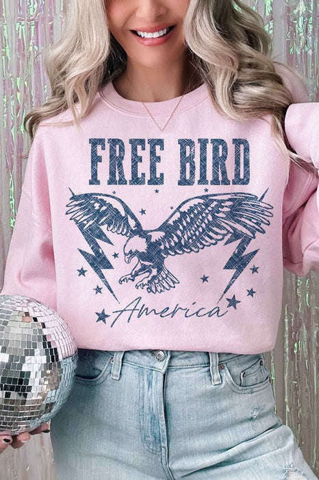 Free Bird American Eagle Graphic Sweatshirt