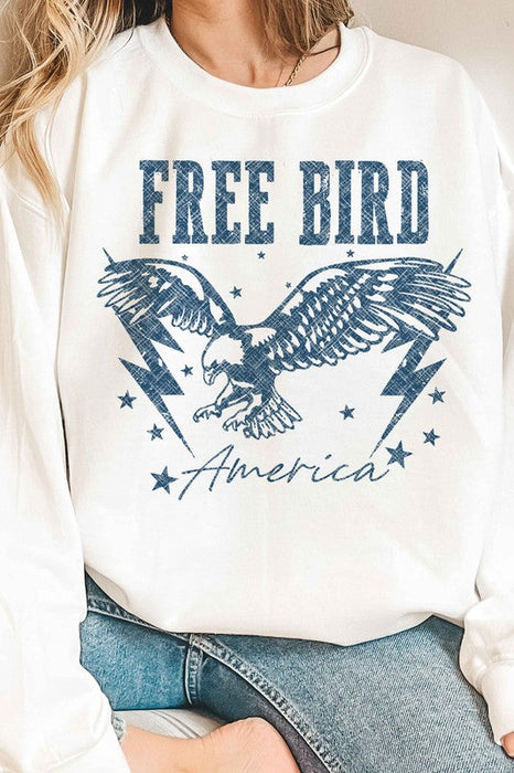 Free Bird American Eagle Graphic Sweatshirt