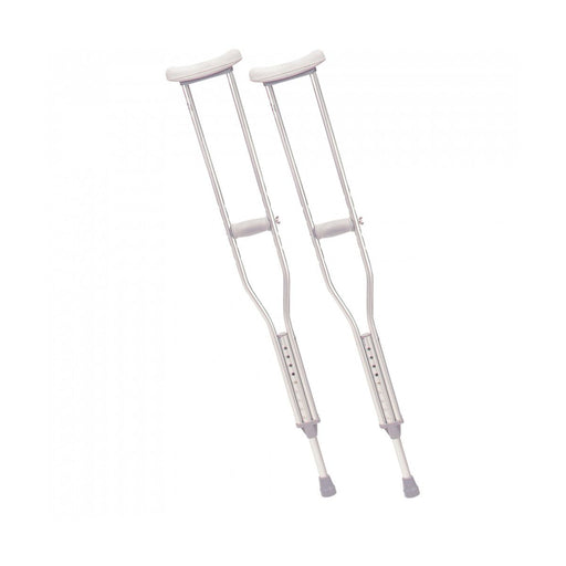 Drive Medical Drive Medical Walking Crutches With Underarm Pad And Handgrip, Tall Adult, 1 Pair Crutches
