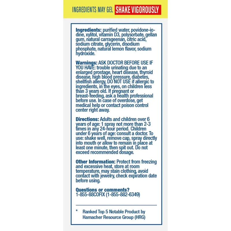 Cofix Rx Cofix Rx Throat Cleanse - Single Fitness & Nutrition