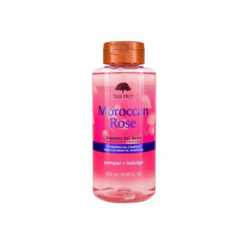 Tree Hut Tree Hut Gel Wash, Moroccan Rose, Foaming 18 Fl Oz Body Wash