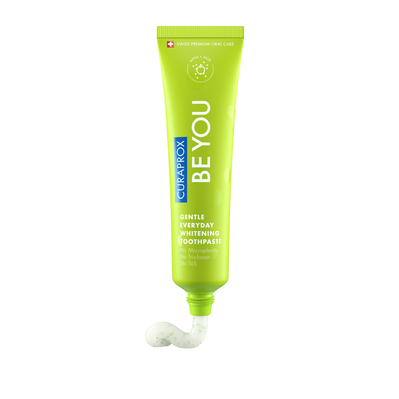 Curaprox Curaprox Be You Apple + Aloe Gentle Everyday Whitening Toothpaste 60ml Toothpaste