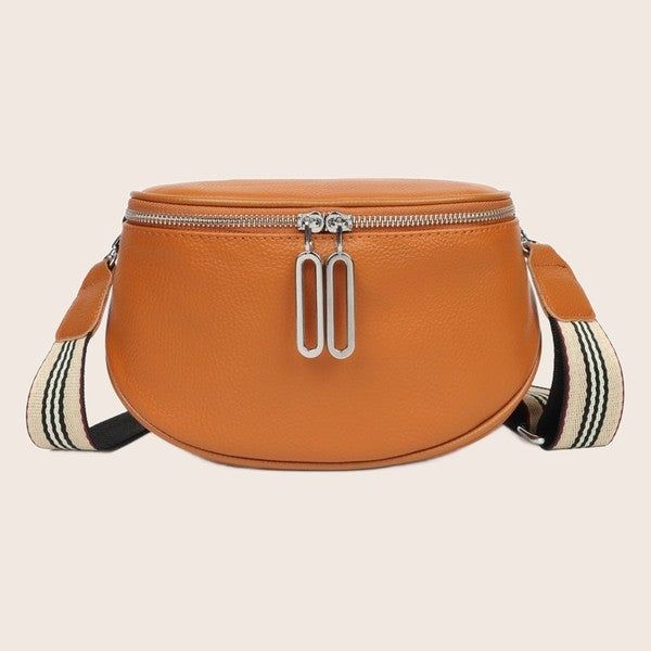 Genuine Leather Sling Crossbody Bag