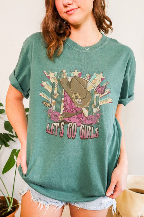 Let's Go Girls Nashville Country Music Graphic Tee