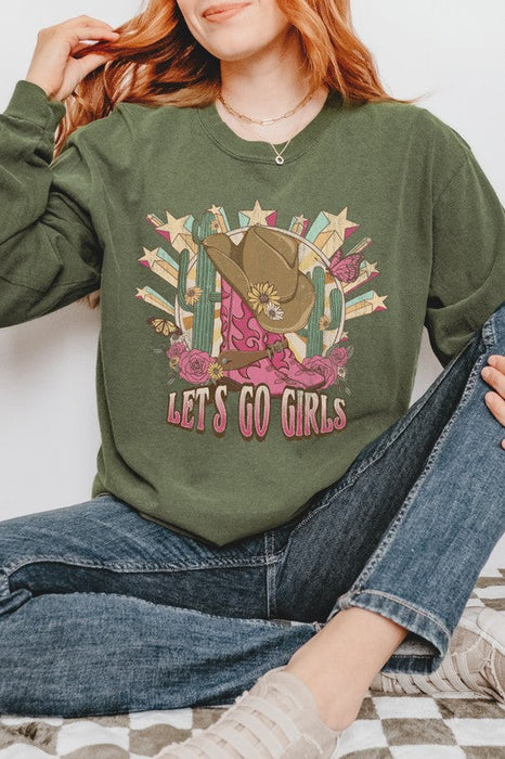 Let's Go Girls Nashville Country Music Graphic Tee