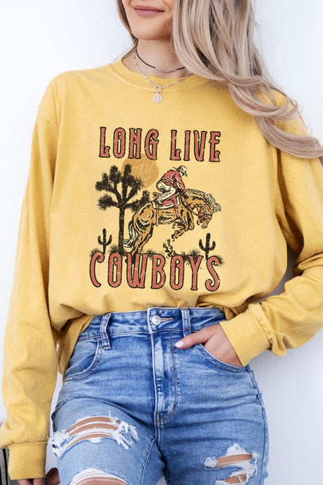 Long Live Cowboys Country Western Graphic Tee