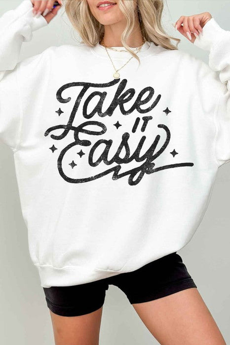 TAKE IT EASY OVERSIZED SWEATSHIRT