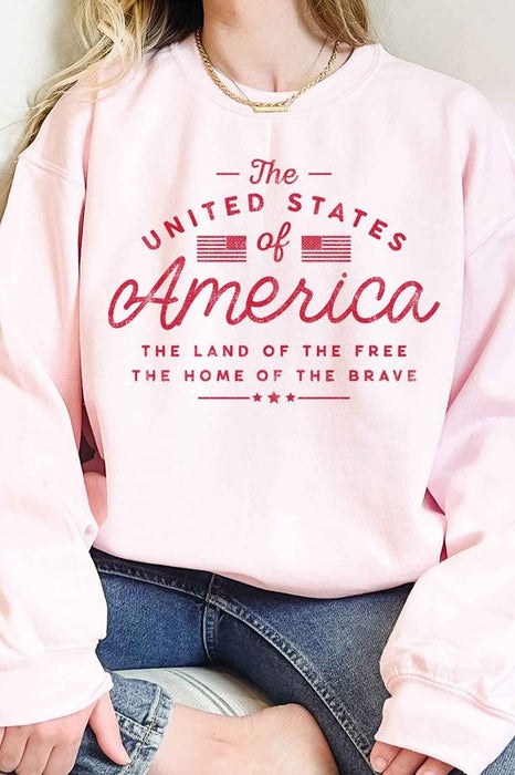 UNITED STATES OF AMERICA OVERSIZED SWEATSHIRT