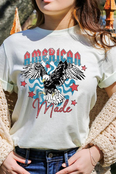 America Made Eagle USA Graphic T Shirts