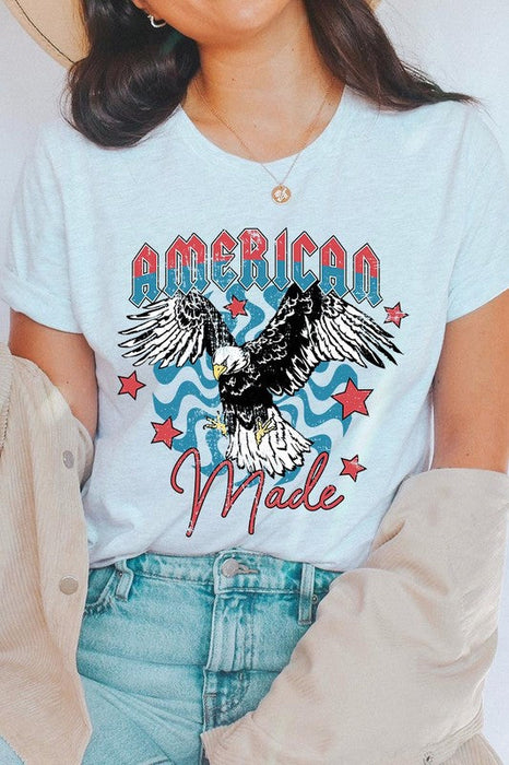 America Made Eagle USA Graphic T Shirts