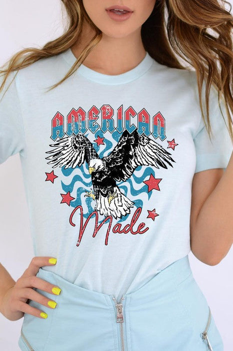 America Made Eagle USA Graphic T Shirts