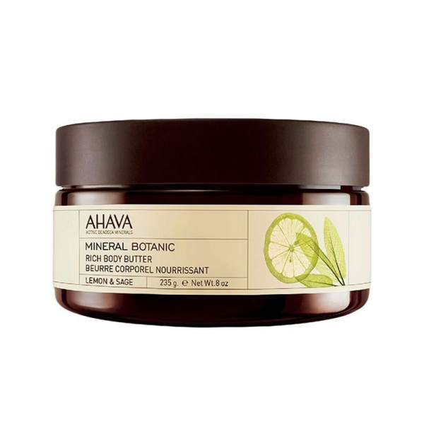 Ahava Ahava Rich Body Butter - Lemon & Sage 235g Skin Care