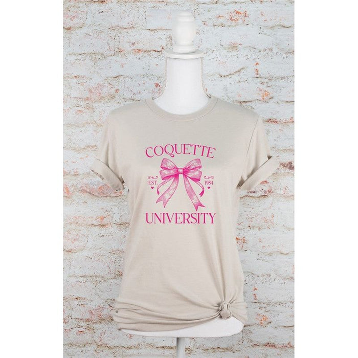 Coquette University Est 1984 Graphic Tee