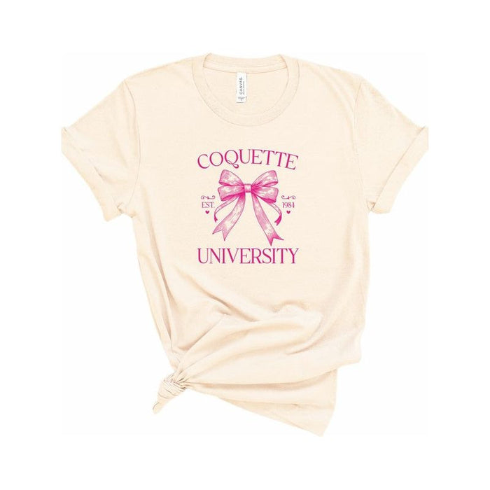 Coquette University Est 1984 Graphic Tee