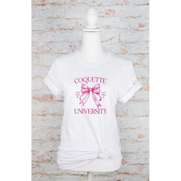 Coquette University Est 1984 Graphic Tee