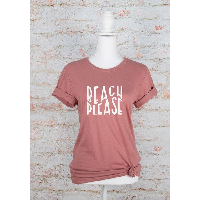 Beach Please Graphic Tee