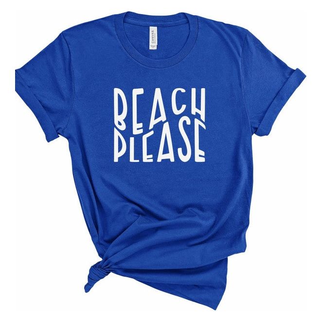 Beach Please Graphic Tee