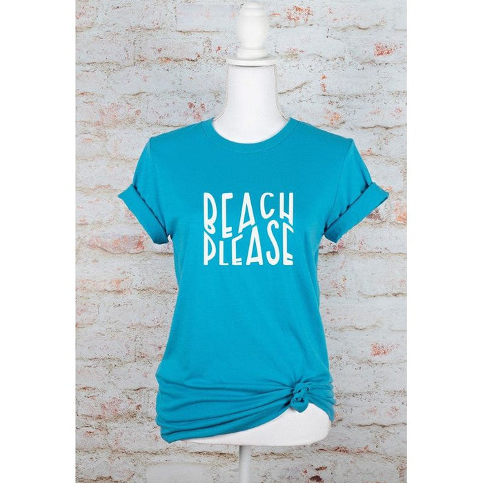 Beach Please Graphic Tee