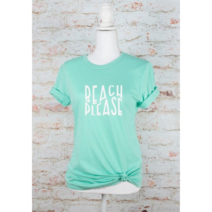 Beach Please Graphic Tee