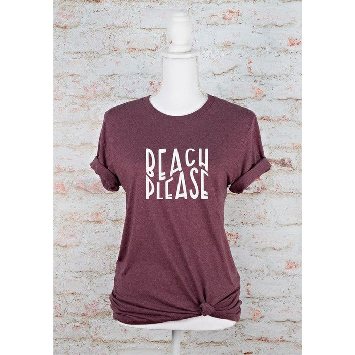 Beach Please Graphic Tee