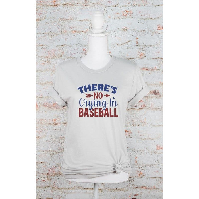 There's No Crying in Baseball Graphic Tee