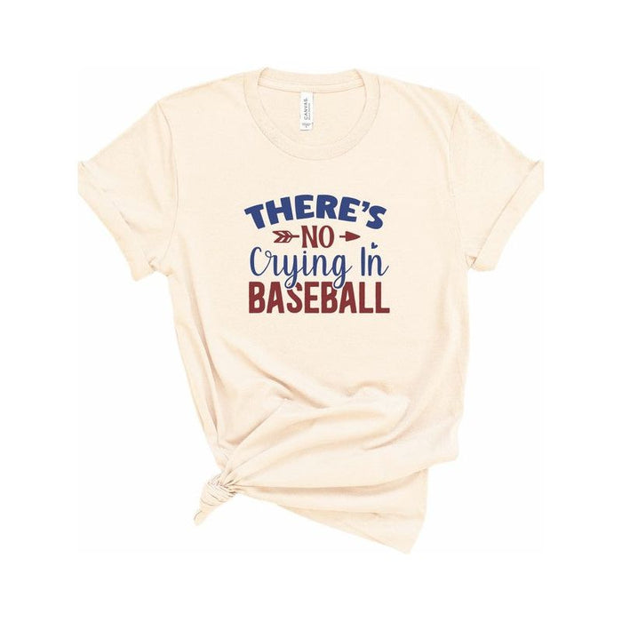 There's No Crying in Baseball Graphic Tee