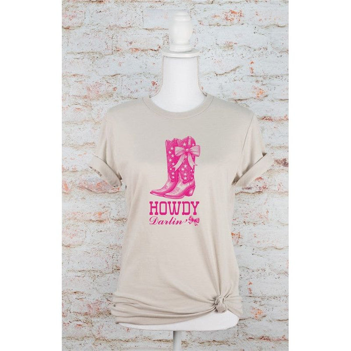 Howdy Coquette Boots Graphic Tee