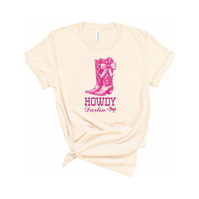 Howdy Coquette Boots Graphic Tee