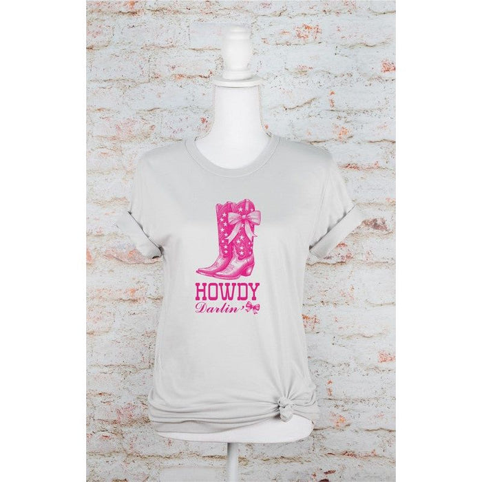 Howdy Coquette Boots Graphic Tee