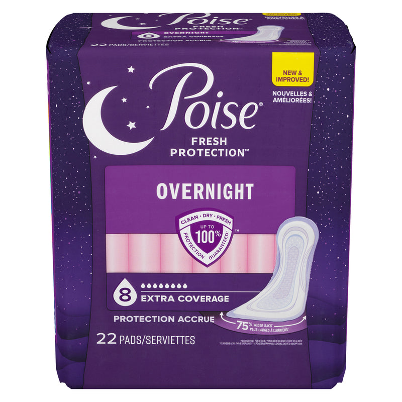 Poise Poise Overnight Extra Coverage Postpartum Incontinence Pads Menstrual Pads