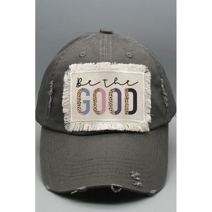 Inspirational Gifts Leopard Be The Good Patch Hat