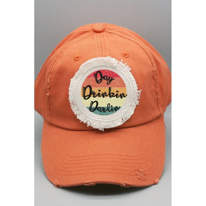 Fun Gifts Day Drinking Darlin Patch Hat