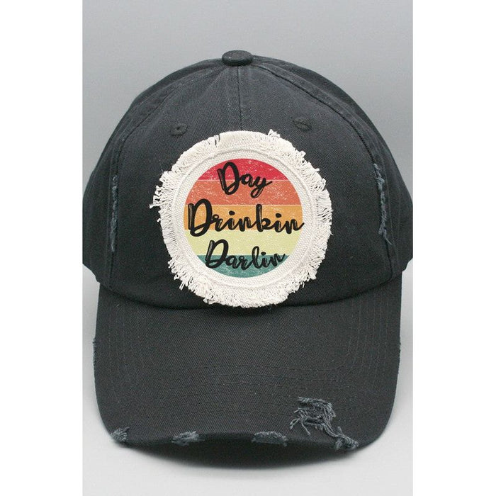 Fun Gifts Day Drinking Darlin Patch Hat