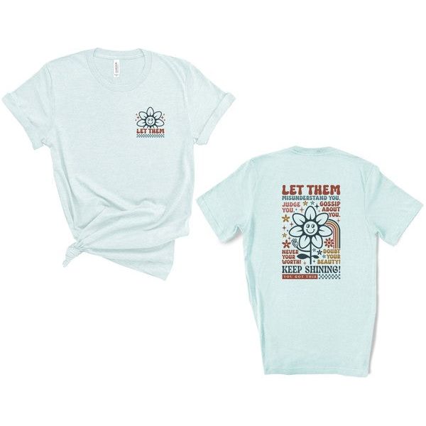 Colorful Let Them Graphic Tee