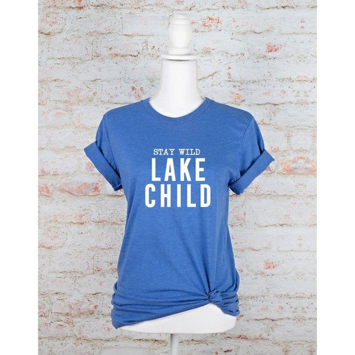 Stay Wild Lake Child Graphic Tee