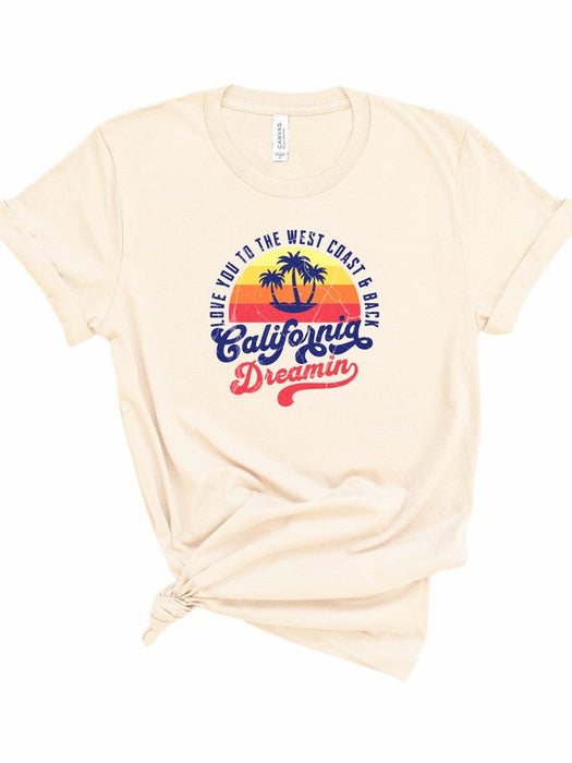 West Coast California Dreamin Graphic Tee