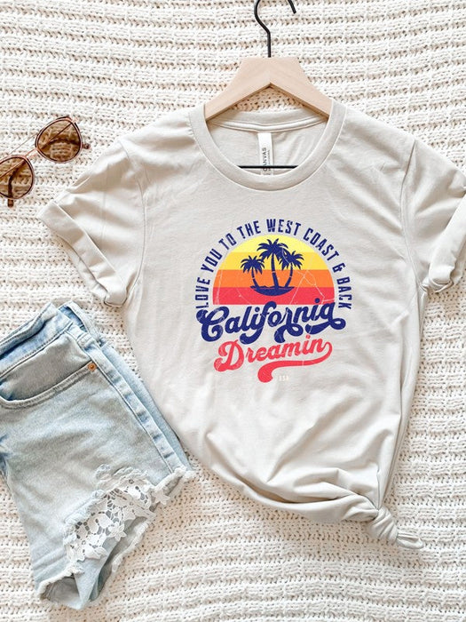 West Coast California Dreamin Graphic Tee