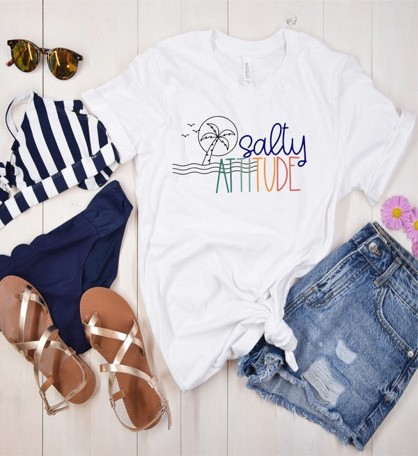 Salty Attitude Graphic Tee