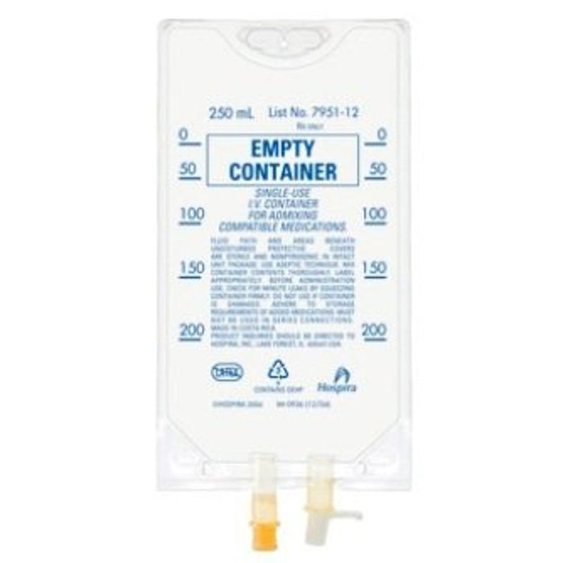 LifeCare LifeCare Empty Flexible IV Container, 250 mL (Case of 48) Medical Supplies