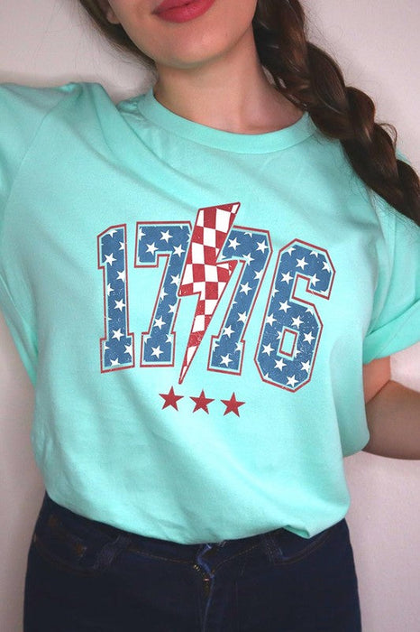 1776 America 4th Of July Graphic T Shirts