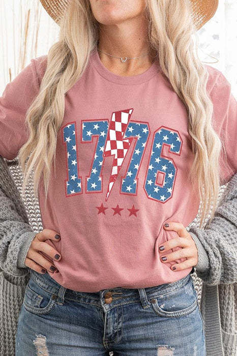 1776 America 4th Of July Graphic T Shirts