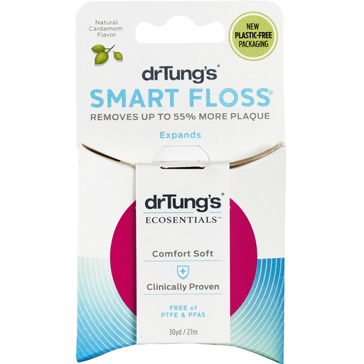 Dr Tung's Dr Tung's S Smart Floss 30 Yds Natural Cardamom Flavor 1 Ea Colors May Vary Dental Floss