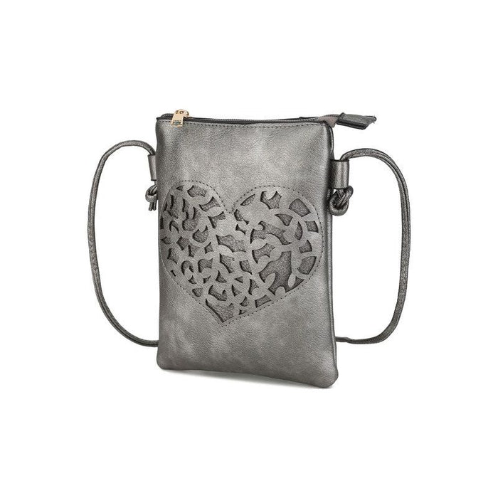 MKF Collection Heartly Crossbody Bag by Mia K