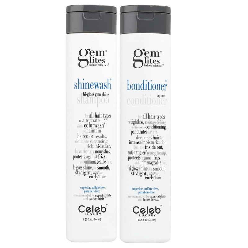 Celeb Luxury Celeb Luxury Gem Lites SHINEWASH SHAMPOO, 8.25 Oz Shampoo