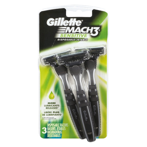 Gillette Gillette Mach3 Sensitive Men's Disposable Razors - 3ct Shaving & Grooming
